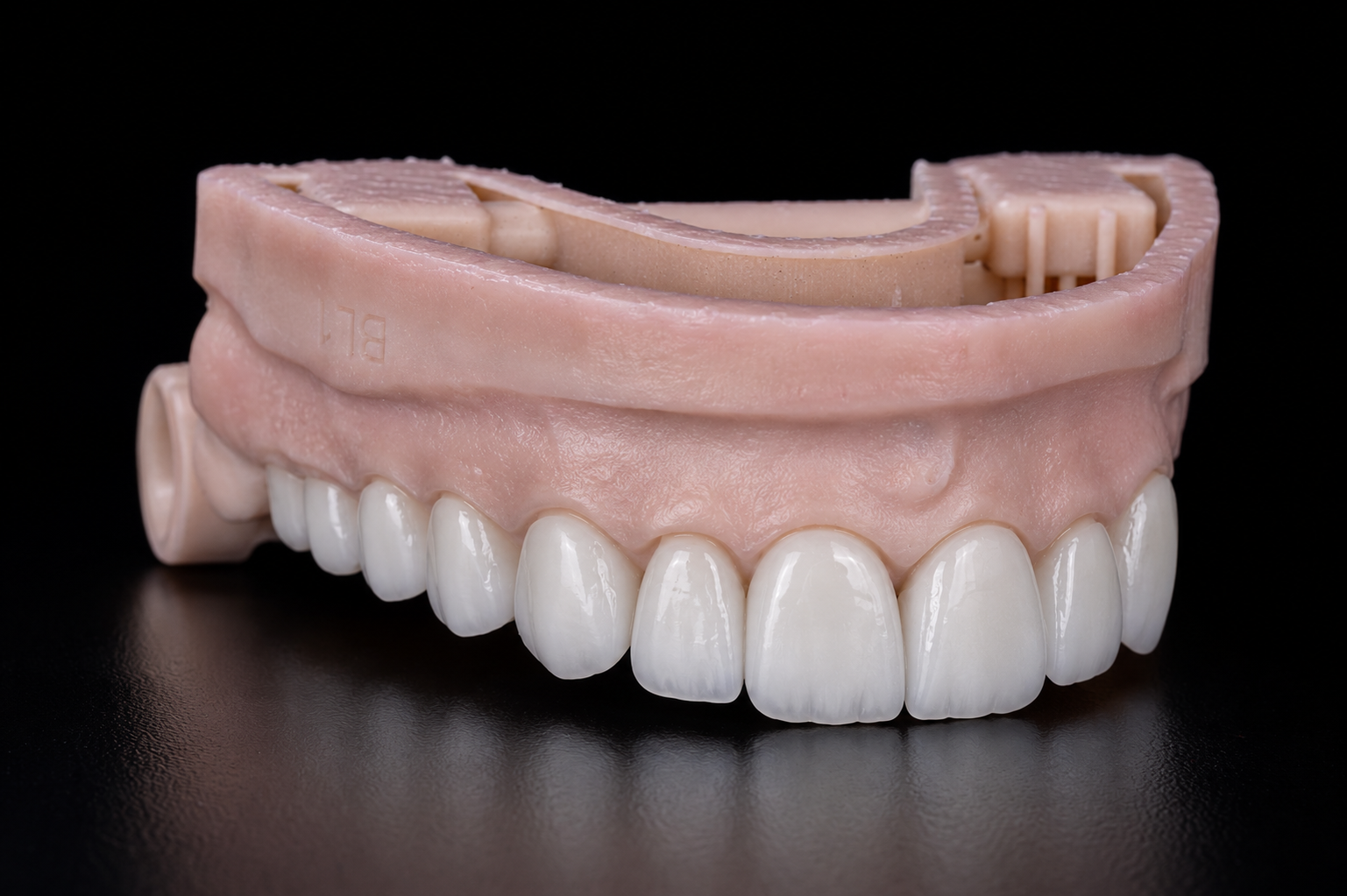 High-quality ceramic dental restoration crafted for natural aesthetics and durability